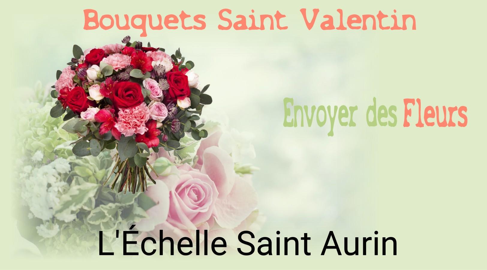 Roses de Saint-Valentin livrées à L'Échelle-Saint-Aurin